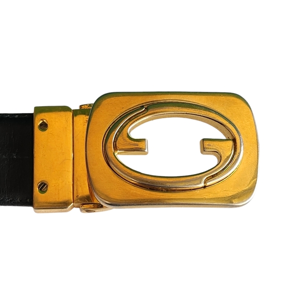 GUCCI Iconic Reversible Black and Brown Belt Size 29 - Picture 8 of 16